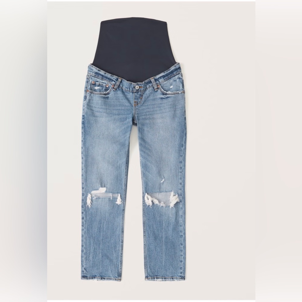 Abercrombie & Fitch Maternity Ankle Straight Jean Size 28/6